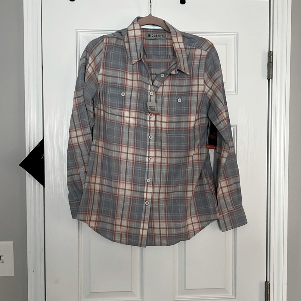Lightweight flannel shirt. New with tags